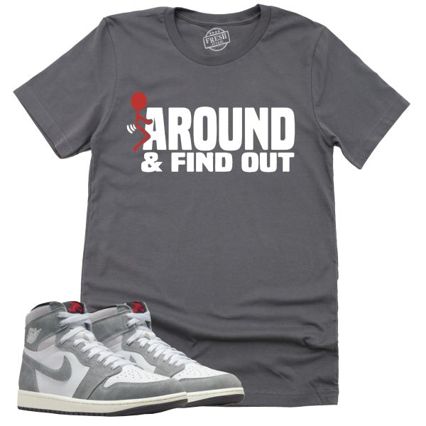 Find Out Shirt Retro Air Jordan 1 Washed Heritage Sneaker Match Tee Jezsport.com