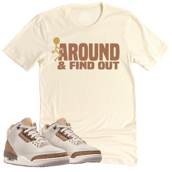 Find Out Shirt, Retro Air Jordan 3 Palomino Sneaker Match Tee Jezsport.com