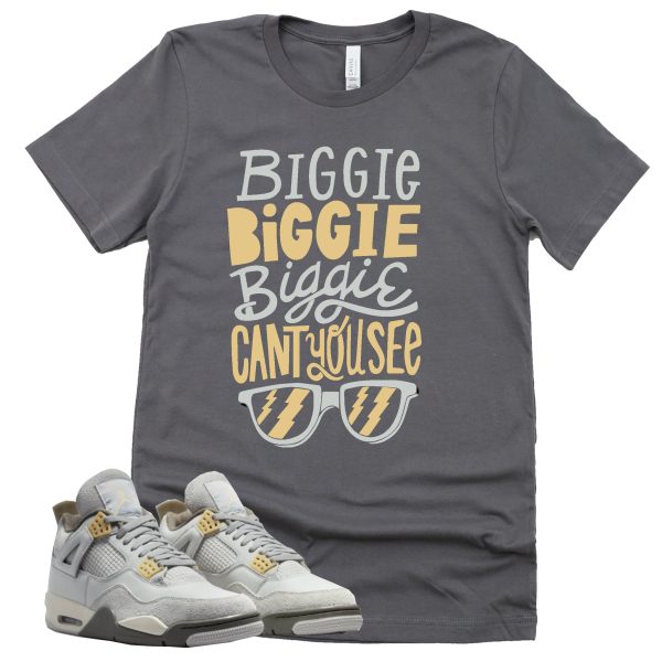 Can't You See Shirt Retro Air Jordan 4 Craft Photon Dust Sneaker Match Tee Jezsport.com