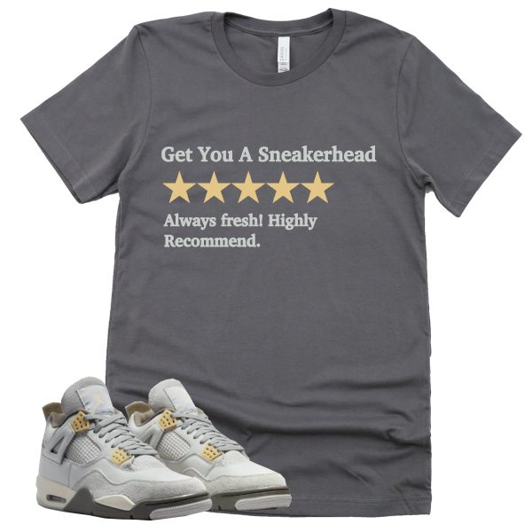 Get You A Sneakerhead Shirt Retro Air Jordan 4 Craft Photon Dust Sneaker Match Tee Jezsport.com