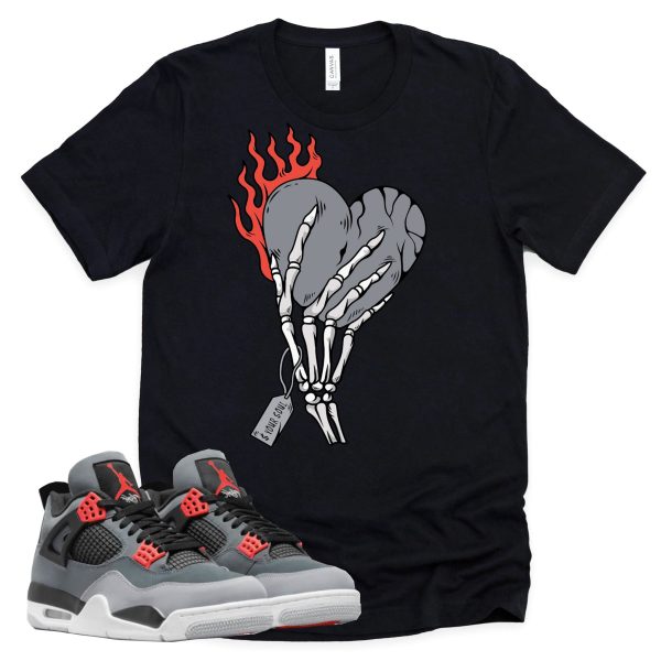 Cost Your Soul Shirt Retro Air Jordan 4 Infrared Sneaker Match Tee Jezsport.com