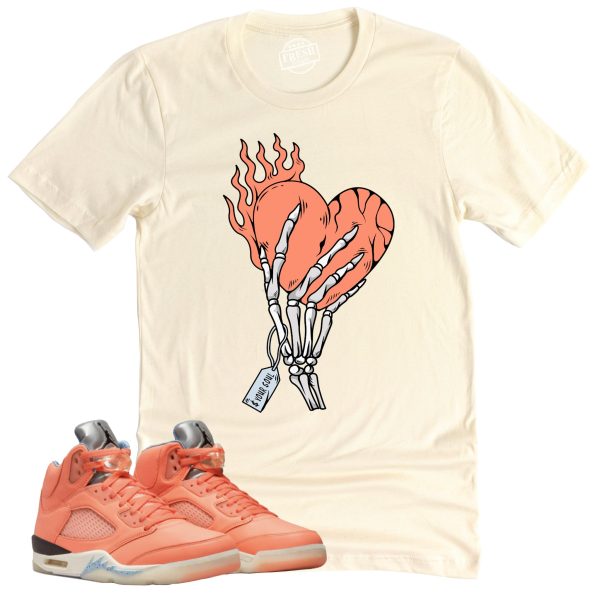 Cost Your Soul Shirt Retro Air Jordan 5 Crimson Bliss Sneaker Match Tee Jezsport.com