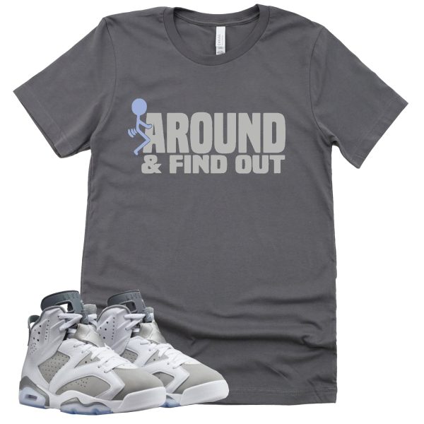 Find Out Shirt Retro Air Jordan 6 Cool Grey Sneaker Match Tee Jezsport.com