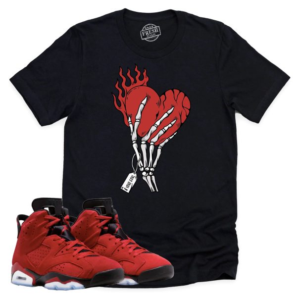 Cost Your Soul Shirt Retro Air Jordan 6 Toro Bravo Sneaker Match Tee Jezsport.com