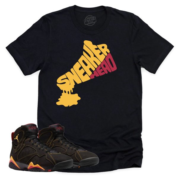 Dripping Sneakerhead Shirt Retro Air Jordan 7 Citrus Sneaker Match Tee Jezsport.com