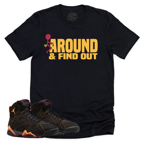 Find Out Shirt Retro Air Jordan 7 Citrus Sneaker Match Tee Jezsport.com