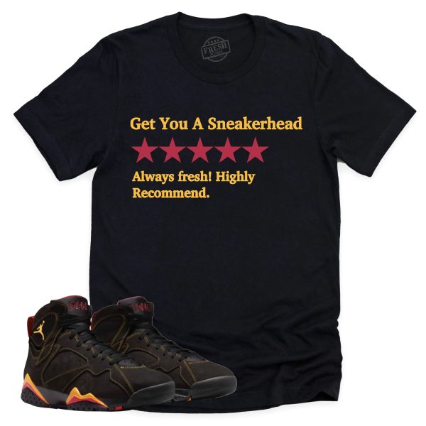 Get You A Sneakerhead Shirt Retro Air Jordan 7 Citrus Sneaker Match Tee Jezsport.com