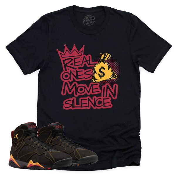 Real Ones Shirt Retro Air Jordan 7 Citrus Sneaker Match Tee Jezsport.com