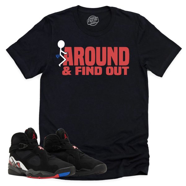 Find Out Shirt, Air Jordan 8 Playoffs Sneaker Match Tee Jezsport.com