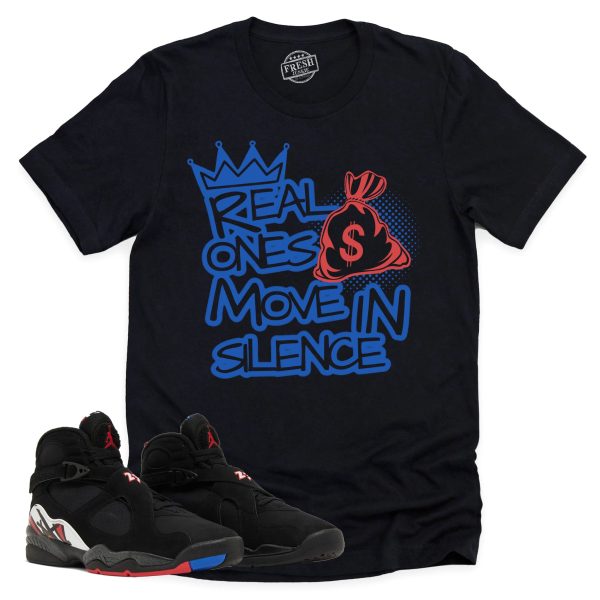 Real Ones Shirt, Air Jordan 8 Playoffs Sneaker Match Tee Jezsport.com