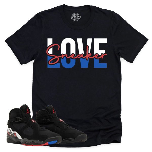 Sneaker Love Shirt, Air Jordan 8 Playoffs Sneaker Match Tee Jezsport.com