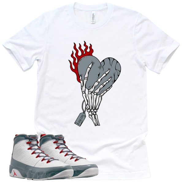 Cost Your Soul Shirt Retro Air Jordan 9 Fire Red Sneaker Match Tee Jezsport.com