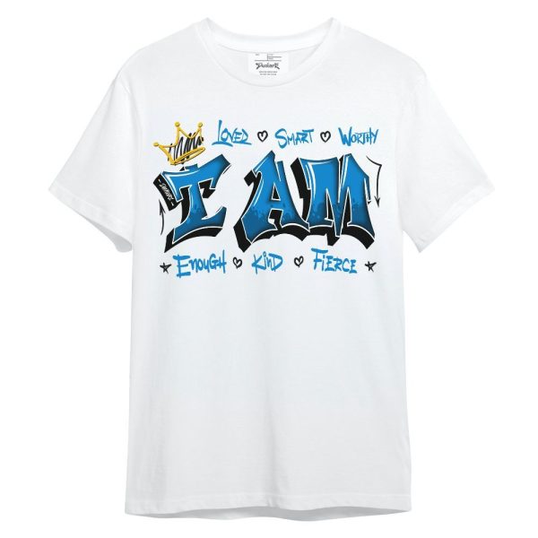 Industrial Blue 4s Shirt, I Am Love Unisex Shirt Matching Jordan Shirt Jezsport.com