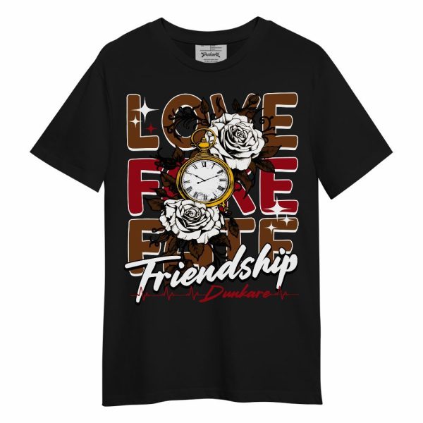 Archaeo Brown 5s Shirt, Love, Fake, Fate Friendship Unisex Shirt Matching Jordan Shirt Jezsport.com