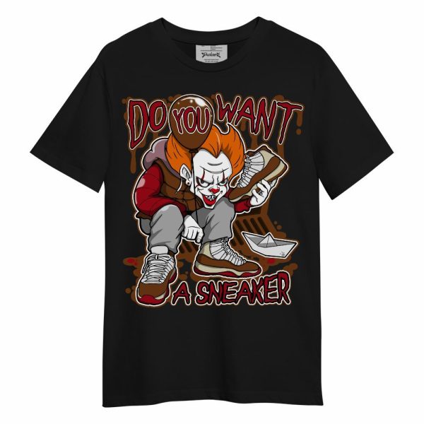 Archaeo Brown 5s Shirt - Clown Scary Sneakers Halloween Graphic Unisex Shirt Matching Jordan Shirt Jezsport.com