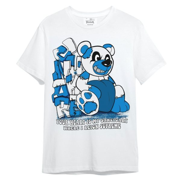 Industrial Blue 4s Shirt - Possession Bear Shirt Unisex Oufit Unisex Shirt Matching Jordan Shirt Jezsport.com