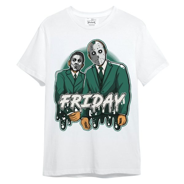 Oxidized Green 4s Shirt - Friday Halloween Graphic Unisex Shirt Matching Jordan Shirt Jezsport.com