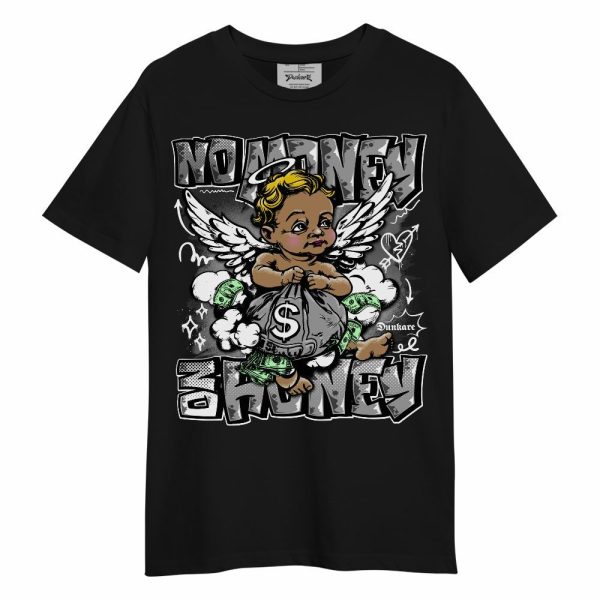 Black Wolf Grey 12s Shirt, Baby Angel No Money, No Honey Unisex Shirt Matching Jordan Shirt Jezsport.com