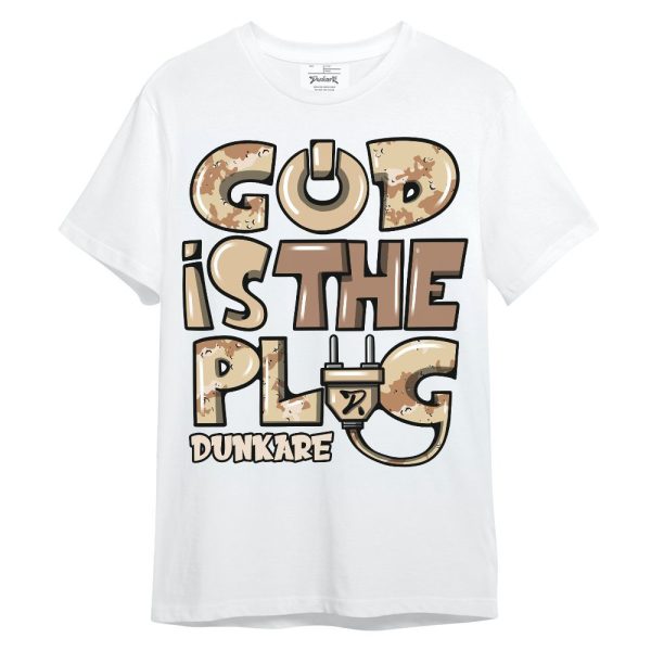 Desert Camo 3s Shirt - God Is The Power Cord Unisex Shirt Matching Jordan Shirt Jezsport.com