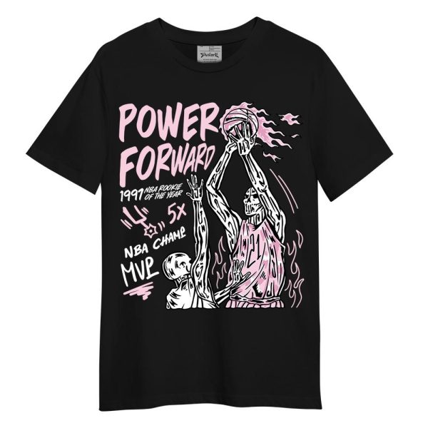 Orchid 4s Shirt - Power Shot Skeleton Shirt Unisex Matching Jordan Shirt Jezsport.com