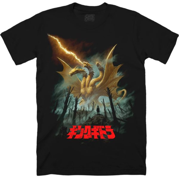 King Ghidorah: Devastation - T-shirt Funny Halloween Shirt For Halloween Jezsport.com