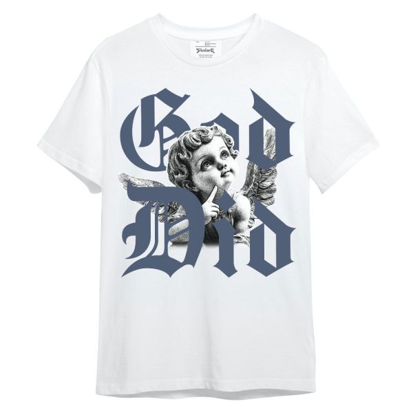 Low Diffused Blue 11s Shirt, God Did Angel Unisex Shirt Matching Jordan Shirt Jezsport.com