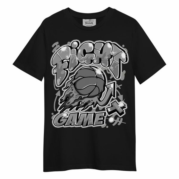 Black Wolf Grey 12s Shirt - Fighter Games Graphic Unisex Shirt Matching Jordan Shirt Jezsport.com