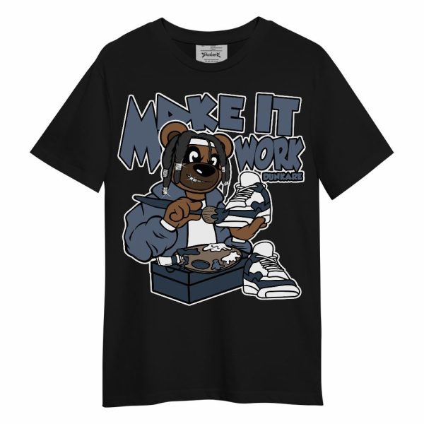 Low Diffused Blue 11s Shirt - Pull It Off Bear Unisex Shirt Matching Jordan Shirt Jezsport.com