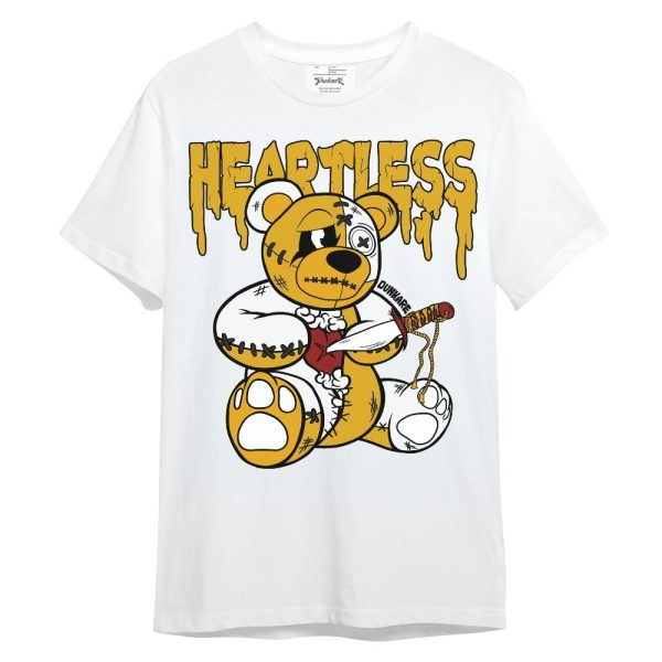 Vivid Sulfur 4s Shirt - Heartless Bear Unisex Shirt Matching Jordan Shirt Jezsport.com