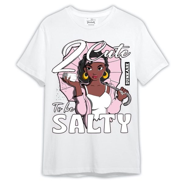 Orchid 4s Shirt, 2 Cute To Be Salty Shirt Outfit Matching Jordan Shirt Jezsport.com