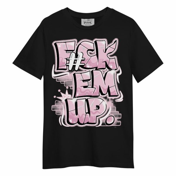 Orchid 4s Shirt - F#ck Em Up Graphic Unisex Shirt Jezsport.com