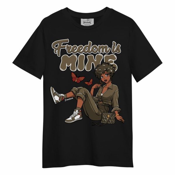 Olive 9s Shirt, Freedom Is Mine Unisex Shirt Jezsport.com