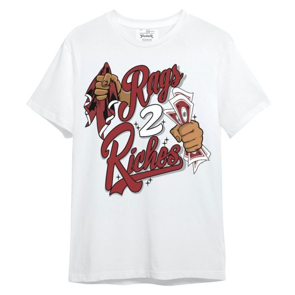 Alternate Flu Game 12s Shirt, Rag 2 Riches Unisex Shirt Matching Jordan Shirt Jezsport.com