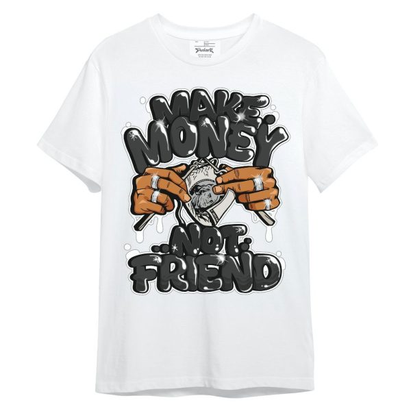 RM Light Bone 4s Shirt - Make Money Not Friend Graphic Unisex Shirt Matching Jordan Shirt Jezsport.com