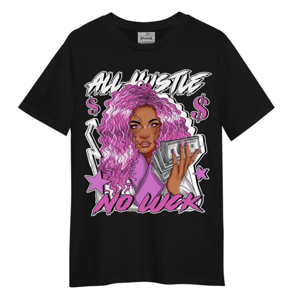 Hyper Violet 4s Shirt - All Hustles Unique Shirt Unisex Matching Jordan Shirt Jezsport.com