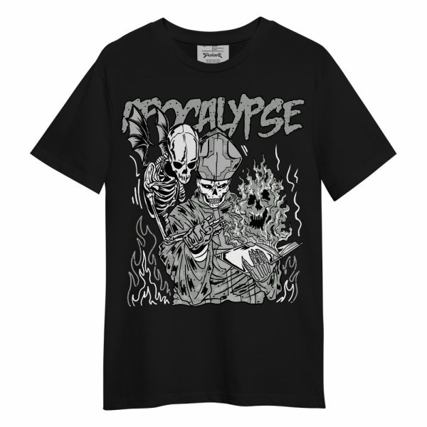 Retro White Oreo 4s Shirt - Apocalypse Skeleton Unisex Shirt Matching Jordan Shirt Jezsport.com