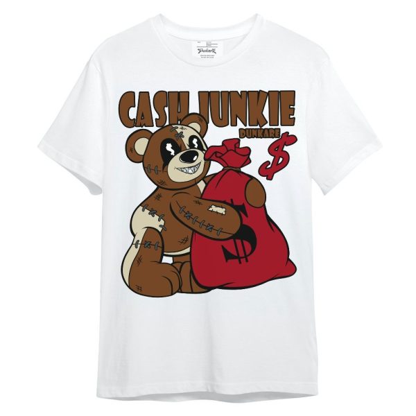 Archaeo Brown 5s Shirt - Cashs Junkie Bear Unisex Shirt Matching Jordan Shirt Jezsport.com