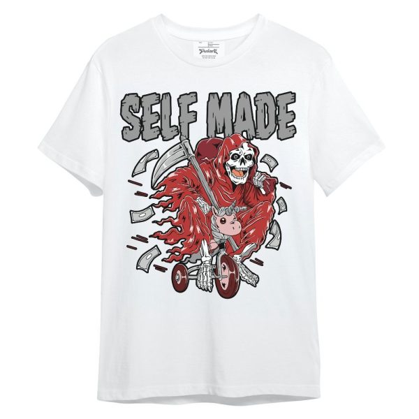 Bred Reimagined 4s Shirt - Self Make Skeleton Unisex Shirt Matching Jordan Shirt Jezsport.com