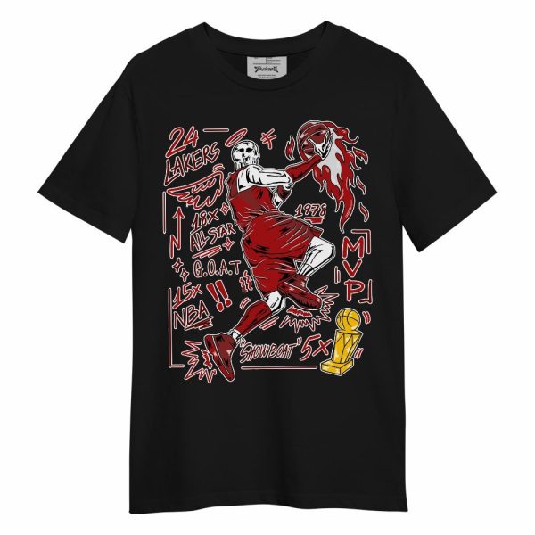 Red Taxi 12s Shirt Superstars Skeleton Unisex Shirt Matching Jordan Shirt Jezsport.com