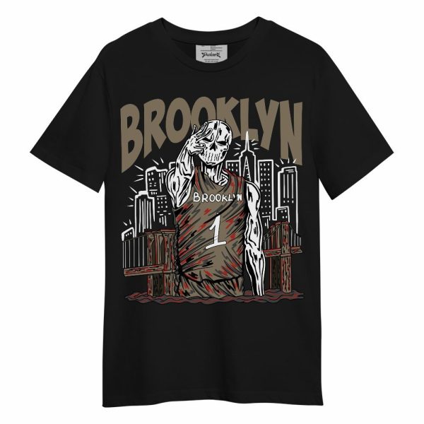 Olive 9s Shirt - Brooklyn's Skeleton Unisex Shirt Jezsport.com