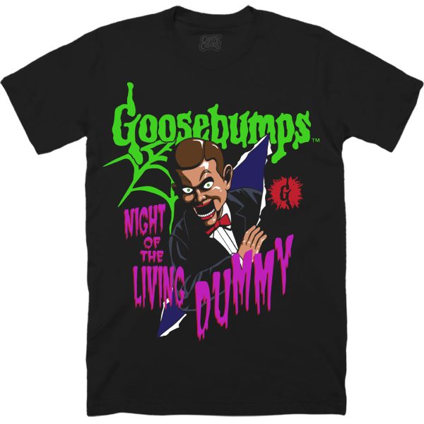 Goosebumps: Night Of The Living Dummy - T-shirt Funny Halloween Shirt For Halloween Jezsport.com