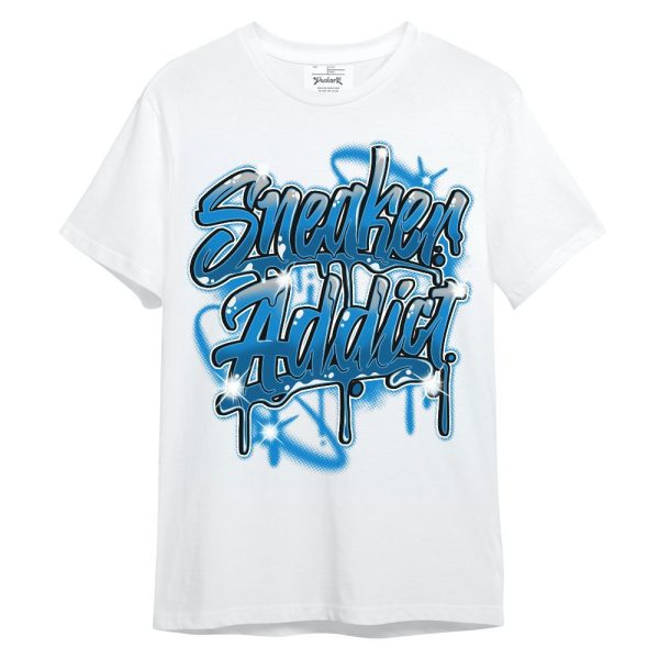 Industrial Blue 4s Shirt - Addiction Sneakers Graphic Unisex Shirt Matching Jordan Shirt Jezsport.com