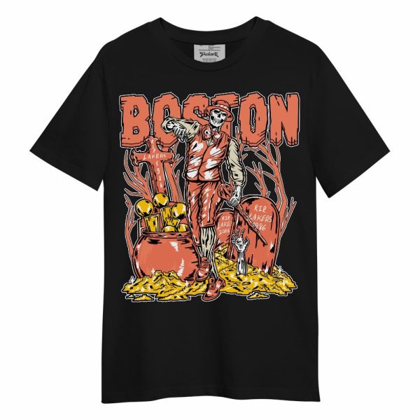 DJ Khaled Crimson Bliss 5s Shirt - Goldrush Skeleton Unisex Shirt Matching Jordan Shirt Jezsport.com