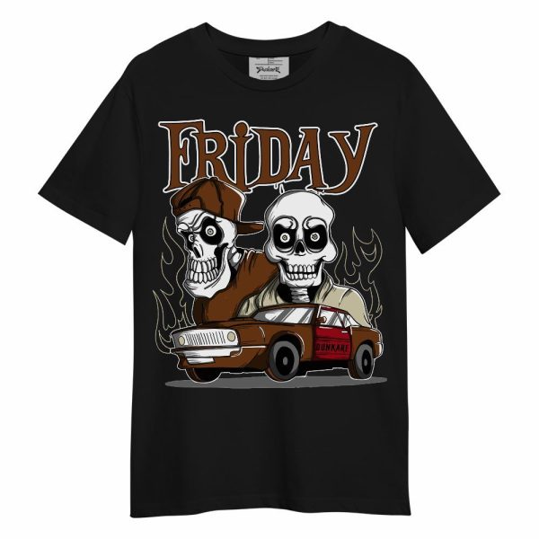 Archaeo Brown 5s Shirt, Friday Funny Graphic Unisex Shirt Matching Jordan Shirt Jezsport.com