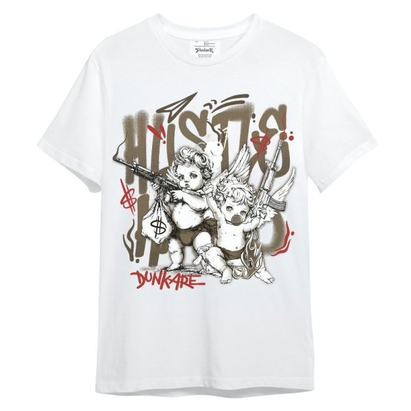 Olive 9s Shirt, Hustle Hard Angel Unisex Shirt Jezsport.com