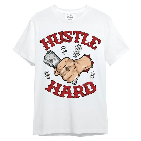 Red Taxi 12s Shirt - Hustles Hard Unisex Shirt Matching Jordan Shirt Jezsport.com