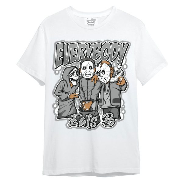 Black Wolf Grey 12s Shirt - Everybody Eatin Bro Graphic Unisex Shirt Matching Jordan Shirt Jezsport.com