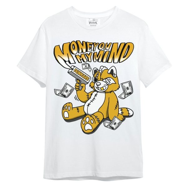 Vivid Sulfur 4s Shirt - Money On My Mind Raccoon Unisex Shirt Matching Jordan Shirt Jezsport.com