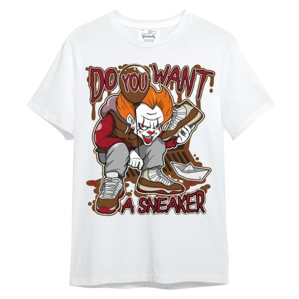 Archaeo Brown 5s Shirt - Clown Scary Sneakers Halloween Graphic Unisex Shirt Matching Jordan Shirt Jezsport.com