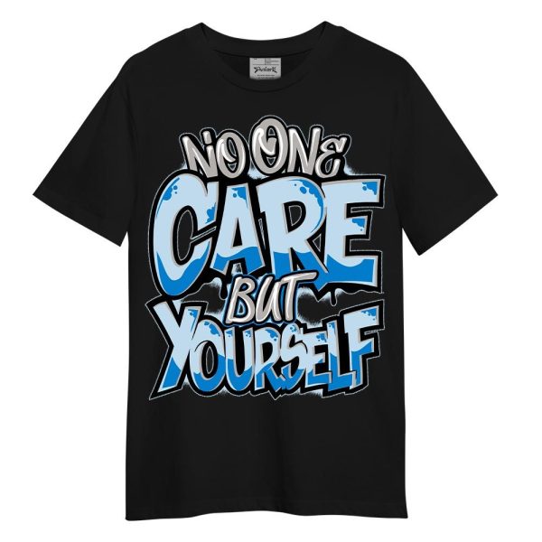 Industrial Blue 4s Shirt - Cares Yourself Graphic Shirt Unisex Matching Jordan Shirt Jezsport.com